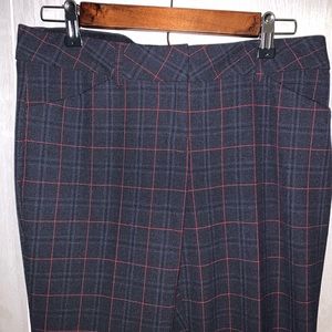 Express barely boot plaid pants